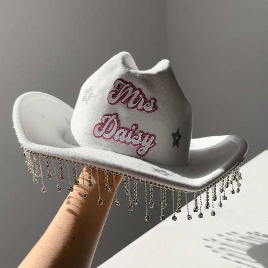 Cowgirl DISCO Hat- Personalised